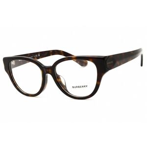 NWT Burberry 0BE2421 Dark Havana Round 53mm Eyeglasses